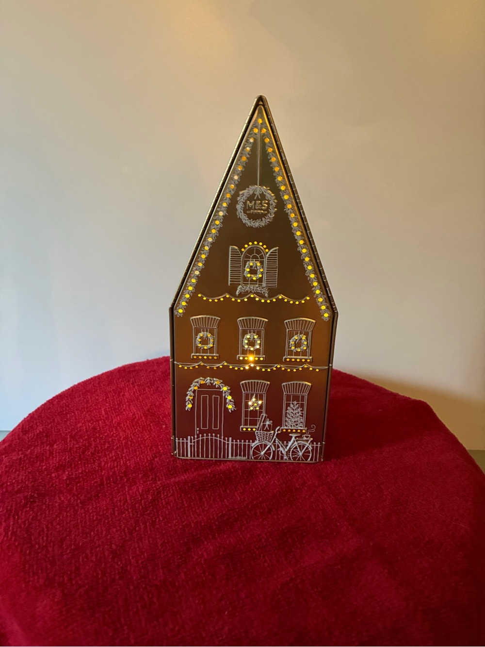 Marks & Spencer Brown Gingerbread-Style Light-Up Holiday House